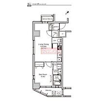 東京都中野区東中野５丁目（賃貸マンション1LDK・4階・40.61㎡） その2