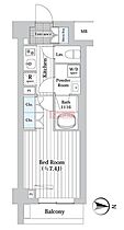 プレール・ドゥーク新宿Ｗｅｓｔ 107 ｜ 東京都新宿区北新宿２丁目2-5（賃貸マンション1K・1階・25.30㎡） その2