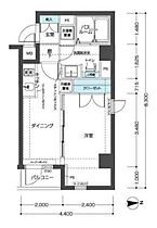 エルミタージュ東高円寺 410 ｜ 東京都杉並区和田３丁目（賃貸マンション1DK・4階・33.24㎡） その2