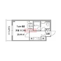 東京都中野区中野５丁目（賃貸マンション1K・3階・29.44㎡） その2