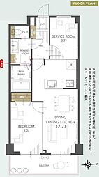間取図画像 1SLDK