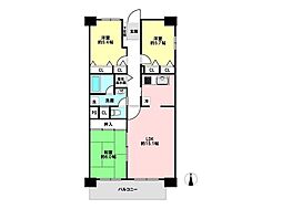 間取図画像 3LDK
