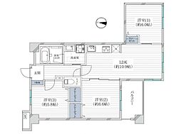 間取図画像 3LDK