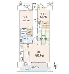 間取図画像 3LDK