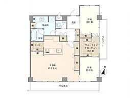 間取図画像 2SLDK