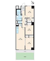 間取図画像 3LDK