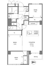 間取図画像 3LDK
