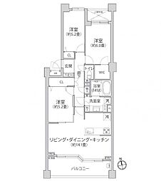 間取図画像 3LDK