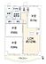間取り：3LDK、専有面積72.00m2、南向け