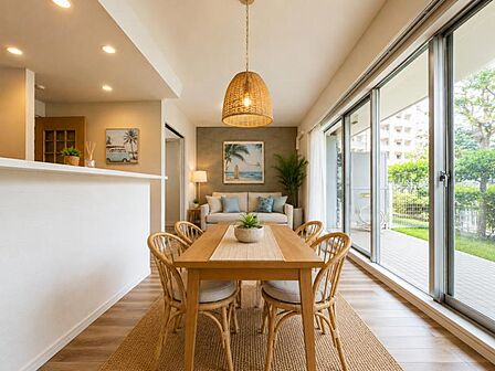 【アフター保証付】内装＆設備とも新規リフォーム済のため快適に新生活をすぐスタートできます。※本画像はAIで家具等をCG処理しております。