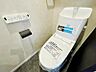 トイレ：トイレ新規交換済（一体型・ウォシュレット）