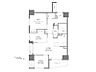 間取り：2SLDK、専有面積60.60m2、東向け、角部屋