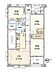 間取り：3LDK、専有面積70.46m2、南東向け