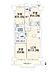 間取り：3LDK、専有面積67.27m2、南向け