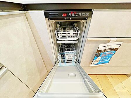 【食洗器】家事をお手伝いしてくれます。