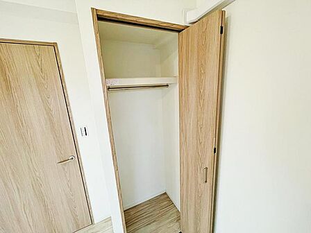 寝室収納。全居室収納あり。