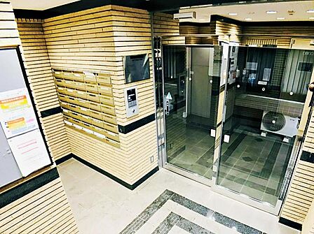 安心の【オートロックセキュリティ】良好な管理体制