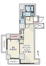 パール上池袋 1LDKの間取図画像