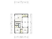 プラン例　２Ｆ床面積４４．３０平方メートル