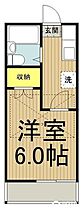 東京都国立市谷保（賃貸アパート1K・1階・17.11㎡） その2