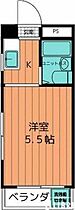 東京都立川市高松町２丁目（賃貸マンション1K・2階・15.80㎡） その2