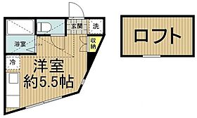 東京都立川市羽衣町１丁目（賃貸アパート1R・2階・12.33㎡） その2