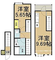 東京都立川市錦町３丁目（賃貸アパート1LDK・2階・46.94㎡） その2