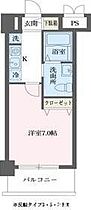 東京都立川市曙町３丁目（賃貸マンション1K・8階・22.78㎡） その2