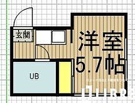 東京都立川市曙町１丁目（賃貸アパート1R・1階・15.39㎡） その2