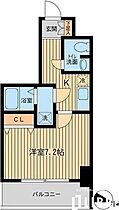 東京都立川市曙町２丁目（賃貸マンション1K・9階・26.05㎡） その2