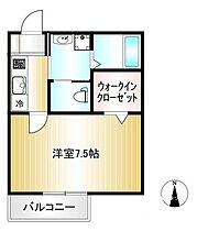 東京都国分寺市西恋ヶ窪３丁目（賃貸アパート1K・2階・25.11㎡） その2