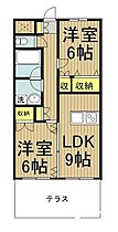 東京都小平市小川東町５丁目（賃貸マンション2LDK・1階・53.46㎡） その1