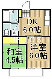 間取図画像 2DK