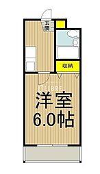 間取図画像 1K