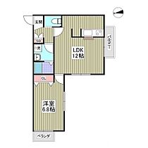 東京都立川市上砂町５丁目（賃貸アパート1LDK・3階・45.30㎡） その2