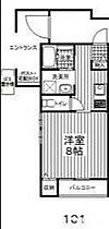 東京都国立市谷保（賃貸アパート1LDK・2階・39.30㎡） その2