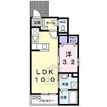 大阪府茨木市沢良宜西３丁目（賃貸アパート1LDK・1階・33.41㎡） その2