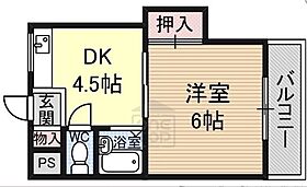 大阪府茨木市五十鈴町（賃貸マンション1R・1階・22.05㎡） その2