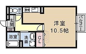 大阪府摂津市鳥飼野々１丁目（賃貸アパート1R・2階・33.39㎡） その2