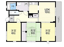 サンコート橋の内 3階/-