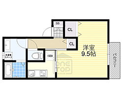 アウラ千里丘 2階/-