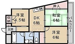 大川マンション 4階/-