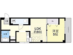 山崎第3マンション 2階/-