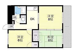 ファミール北野 2階/-