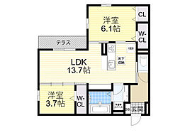 D-Residence千里丘 2階