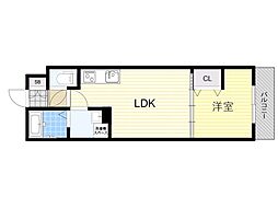 仮)フォレ下穂積2丁目 1LDKの間取図画像