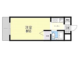 シティライフST 1Kの間取図画像