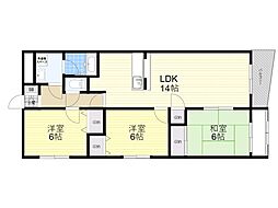 カサグランデ21 3LDKの間取図画像