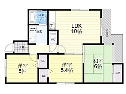 シャトー三島野 2階