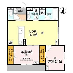 D-residence古曽部町 1階/-
